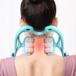 6 Wheel Neck Massager Roller Tool Deep Tissue Relief Trigger Point Manual. Fixed Price $16.90.