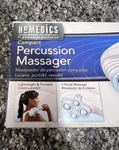 Homedics Compact Percussion Massager HHP-100-2 New Never Used Battery Powered. Fixed Price $14.99.