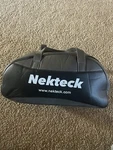 Nekteck Shiatsu Neck And Back Massager With Heat (LMS-801), Black & Blue. Fixed Price $28.98.