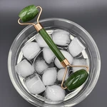 Authentic Green Jade Facial Roller Rose Gold Frame, Skincare Massage. Fixed Price $32.80.