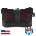Brookstone - Shiatsu Neck Back Massager Heat Deep Kneading Pillow For. Fixed Price $61.48.