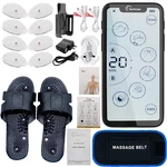 Techcare Massager Tens Unit Muscle Stimulator 24 Modes Touch Screen. Fixed Price $120.67.