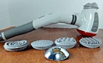 Homedics Dual Massager W/heat Handheld Adj. Angle With 6 Different Heads. Fixed Price $34.99.