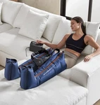 Sharper Image Flex Air Compression Boots Leg Massager Small-med New. Fixed Price $98.21.