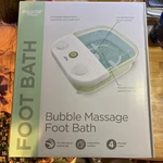 Electric Water Foot Massager And Spa Feet Pedicure Bubble Heat Bath Machine. Fixed Price $42.99.