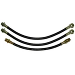 71-72 Buick Riviera Front Disc Rear Drum Brake Rubber Flex Hose Line Set Kit 3PC. Fixed Price $49.00.