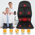 Seat Cushion Heated Back Neck Body Massager Chair For Office Home Car. Fixed Price $36.75.