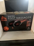 Rbx Electric Heated 3D Shiatsu Leg Foot Massager Black Timer Nib Opened. Fixed Price $20.00.