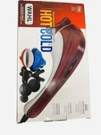 Wahl Hot Cold Therapeutic Massage Wand, 7 Heads, Multispeed, Heated, Red/white. Fixed Price $65.00.