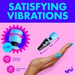 10X Ultra Powerful Silicone Mini Wand Usb Rechargeable Cordless Massager. Fixed Price $37.94.