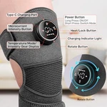 8 Modes & 20 Intensities Cordless Heated Massager,knee Brace For Arthritis. Fixed Price $45.21.