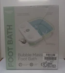 Equate Bubble Portable Spa Foot Bath Massager W/toe Touch Control. Fixed Price $37.95.