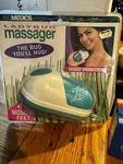 Vintage Homedics Ladybug Massager Model PM7C 1993 Compact Portable Blue Sealed. Fixed Price $14.00.