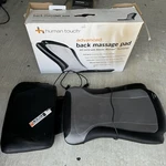 Human Touch Back Massage Pad HT-1470 Quad Roller Massaging Portable Ln. Fixed Price $120.00.
