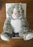 New Health Touch Huggable Massager Vibration Gray Cat Battery Powered Relaxing. Fixed Price $14.99.