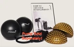 Yamuna Body Rolling Black Balls Foot Wakers Save Your Hands Wrists Dvd Ybr. Fixed Price $130.00.