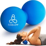 Double Lacrosse Massage Ball - Cobalt Blue Peanut Trigger Point Roller For .... Fixed Price $15.22.