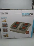 Homedics Shiatsu Pro Foot Massager With Heat FMS-250HB Box & Instructions. Fixed Price $8.97.