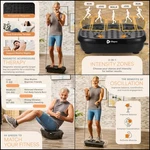 Lifepro Hexaplate Lite Lymphatic Drainage & Body Toning Vibration. Fixed Price $99.52.