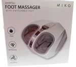 Miko Shiatsu Foot Massager Machine W/heat Kneading Rolling & VIBRATION-RF670-WHT. Fixed Price $99.95.