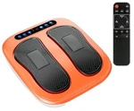 Hoiltal Electric Shiatsu Foot Massager Machine Vibration + Remote Control Orange. Fixed Price $74.95.