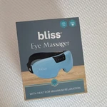 Bliss Heated Electric Massager BL-EYEMAS-250 Vibrating Warm Compress Battery. Fixed Price $40.00.