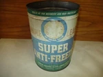 Vintage Maple Leaf Super Anti-freeze Oil Tin 1 Imperial Gallon Empty: Canada. Fixed Price $43.41.
