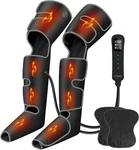 Shine Well Leg Massager With Heat And Compression For Circulation, 3 Mode. Fixed Price $149.93.