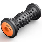 Beskar Foot Massager Roller For Plantar Fasciitis Relief, Portable, Black. Fixed Price $17.95.