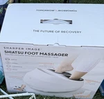 New Sharper Image Shiatsu Foot Massager Heated Compression Rolling. Fixed Price $90.00.