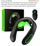 Neck Massager For Pain Relief Deep Tissue,electric Portable. Fixed Price $34.88.