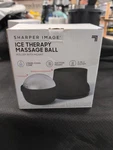 Sharper Image Ice Therapy Massage Ball Roller With Suction Wall Mount. Fixed Price $12.00.
