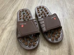 Byriver Healthcare Acupressure Foot Massager Reflexology Sandals Slides Size. Fixed Price $19.99.