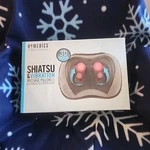 Homedics Shiatsu Vibration Heat Massage Pillow Brown Adjustable Intensity.. Fixed Price $29.99.