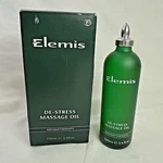 Elemis De Stress Massage Oil Aromatherapy 3.4 Fl. Oz. Green Bottle New Relax. Fixed Price $44.97.