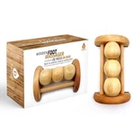 Wooden Foot Roller Massager Reflexology Relaxation Tool. Fixed Price $17.59.
