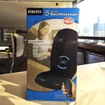 Homedics 5 Motor Back Massager With Heat Model BKP100 Black Relieve Pain. Fixed Price $69.96.