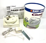 Black & Decker EM200C Gizmo Spacemaker Cordless Rechargeable Can Opener. Fixed Price $24.99.