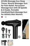 Ayura Gun Deep Tissue, Muscle Massager For Pain Relief, Percussio.... Fixed Price $26.00.