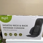 Mynt Shiatsu Neck & Back Massage Cushion W/ Heat Air Compression Black. Fixed Price $96.95.