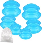 Trelaco 6 Pcs Cupping Kit For Massage Therapy 3 Sizes Silicone Set Chine. Fixed Price $22.19.