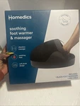 New! Homedics Soothing Foot Warmer & Massager Vibration Black 1 Usb Cable. Fixed Price $23.00.