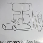 Muchoo Air Compression Leg Massager With Heat Setting & Controller, Gray/black. Fixed Price $58.99.