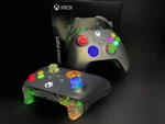 Microsoft Xbox One Controller - Lunar Shift With Custom Led Mod Great Gift. Fixed Price $180.00.