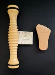Earth Theraputics Wooden Footsie Roller Massager Plantar Fasciitis Stress. Fixed Price $10.99.