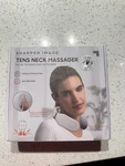 Sharper Image Tens Neck Massager Pulse Technology W/heat & W/wireless Remote. Fixed Price $50.00.