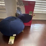 Homedics Squish Therapy Foot Pillow Blue Soothing Vibration Relaxing Comfort. Fixed Price $20.00.