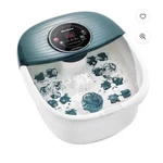 Maxkare XKAM-SPA18 Foot Bath Massager With Full Rollers Heat And Bubbles. Fixed Price $32.99.