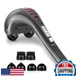 Hangsun Handheld Neck Back Massager - Deep Tissue, Electric Double Head Pain Rel. Fixed Price $67.28.