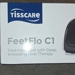 Tisscare Feetflo C1 Foot Massager Deep Kneading Heat Multispeed Remote Dark Gray. Fixed Price $59.50.